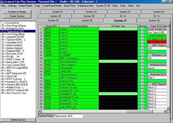 free scanner radio programming software