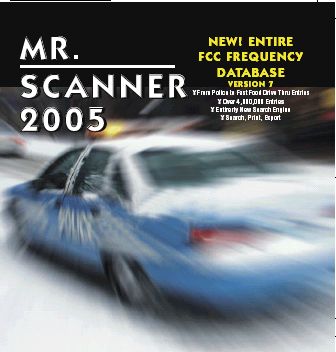 MR. SCANNER FCC CD
